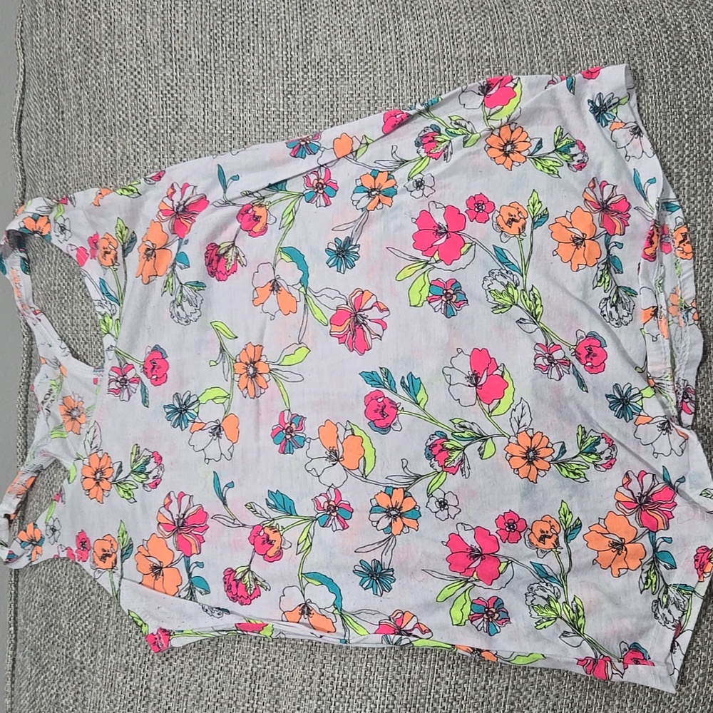 Arizona Jean Company Floral Tank Top - Multicolor